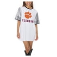 thumbnail image 2 of Women's Gameday Couture  White Clemson Tigers Full Sequin Jersey Dress, 2 of 4