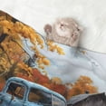 thumbnail image 2 of Sigee Rustic Vintage Truck Autumn for Pet Blanket for Dog Cat Puppy Blanket Cat Blankets for Small and Medium Pets-Medium, 2 of 8