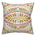 thumbnail image 2 of Creative Products Multi Colored Large Folk Pattern 20x20 Indoor / Outdoor Pillow, 2 of 3