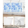 thumbnail image 7 of Fluorescent Light Covers for Ceiling Lights 3 Pack, Blue Flowers Magnetic Ceiling Light Covers 2x4ft for Classroom Office School, Watercolor Summer Botanical Floral Overhead Drop Ceiling Light Shade, 7 of 7