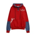 thumbnail image 5 of Niepce Inc Japanese Embroidery Hoodie for Men Streetwear Cotton Hooded Sweatshirt, 5 of 10