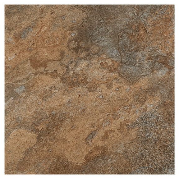Achim Nexus 12"x12" 1.2mm Peel & Stick Vinyl Floor Tiles 20 Tiles/20 Sq. ft. Natural Clay