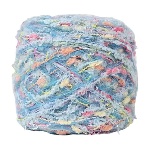 Hilo artístico hilado a mano para tejer | Lana suave mezclada para bufandas, gorros y bolsos | Hilo grueso para manualidades con textura única