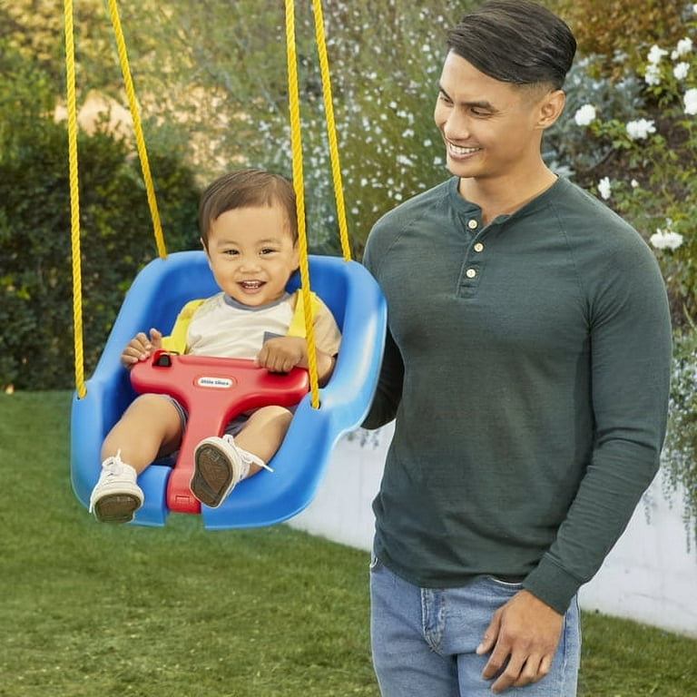 Little Tikes Baby Boy Outdoor Swing Portable Hanging Toddler
