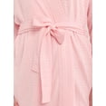 thumbnail image 2 of Joyspun Women's Waffle Kimono Short Wrap Robe, Sizes S-3X, 2 of 5