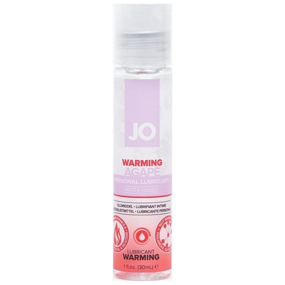 System JO Agape Warming Water Based Personal Lubricant Gel for Women, 1 oz