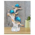 thumbnail image 2 of Sea Turtle Statue Triple Swimming on Coral Base – Ocean-Inspired Polystone Figurine for Coastal, Beach & Nautical Home Decor – Accent Sculpture (Blue, 9.5”), 2 of 8