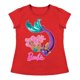 thumbnail image 1 of Playera Para Niña Mattel Barbie Cuello Redondo Manga Corta Talla 4 Rojo, 1 of 2