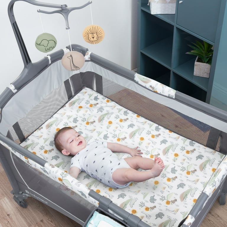 Baby Trend Nursery Center Playard, Animal Jubilee Design