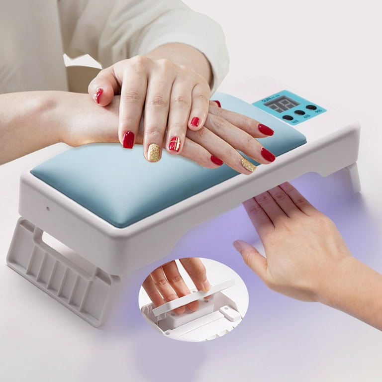 ネイルアート用品(筆など) Hand Pillow Nail Lamp 72W 60 LEDs Amazon.com: lishumei Hand Pillow Nail Lamp, 72W UV Light for