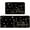 -, variant on 2 Pcs Christmas Kitchen Rug and Mat Christmas Kitchen Decor Christmas Anti Fatigue Kitchen Mat Christmas Decorations for Bathroom,Home,Indoor17 X 47" 17" X 29"