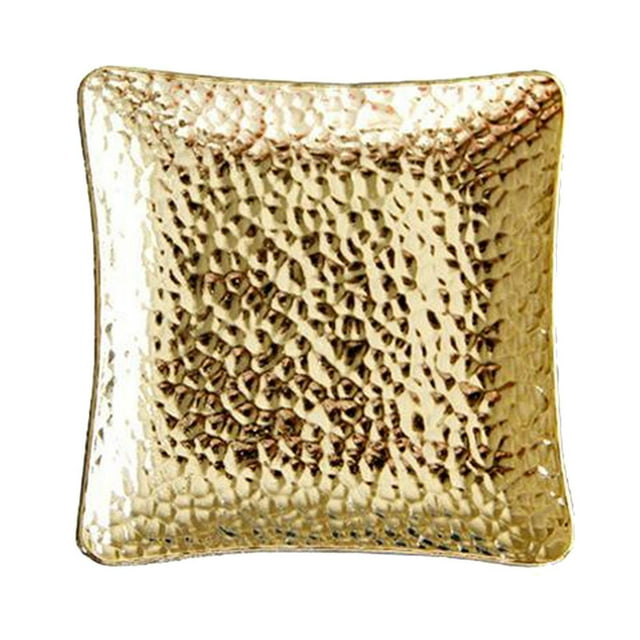 Posavasos Cuadrados antideslizantes Baoblaze para taza de café dorado