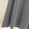 thumbnail image 5 of Blmnix Sleepshirts Womens Nightgowns & Sleepshirts Moomoo Nightgowns Cotton Nightgowns Chemise Gray Crew Neck Below-the-Knee Short Sleeve Button Down Nightgown,XL, 5 of 5