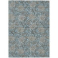 thumbnail image 2 of Addison Rugs Chantille Indoor/Outdoor Transitional Floral Blue Washable Rectangle Rug, 8' x 10', 2 of 6