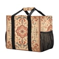 thumbnail image 2 of Elegant Mandala Reusable Grocery Bags with Handle Side Pocket Waterproof Shopping Portable Tote, 2 of 8