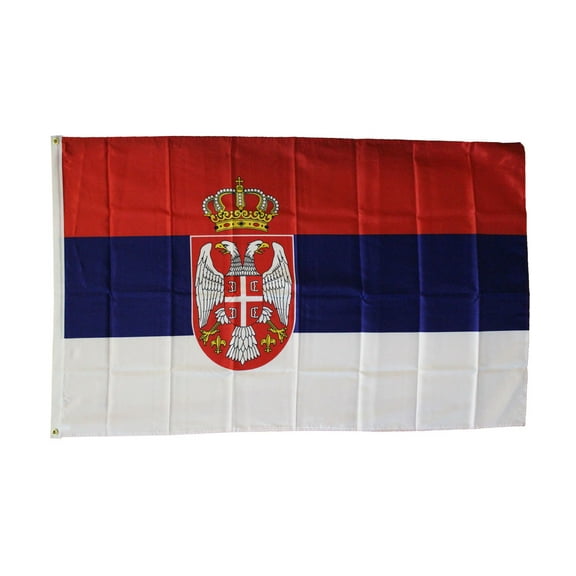 Serbia - 3'X5' Polyester Flag