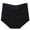 Black, variant on Wancir High Waisted Underwear for Women Tummy Control Cotton Postpartum Plus Size Ladies Panties Briefs Pack