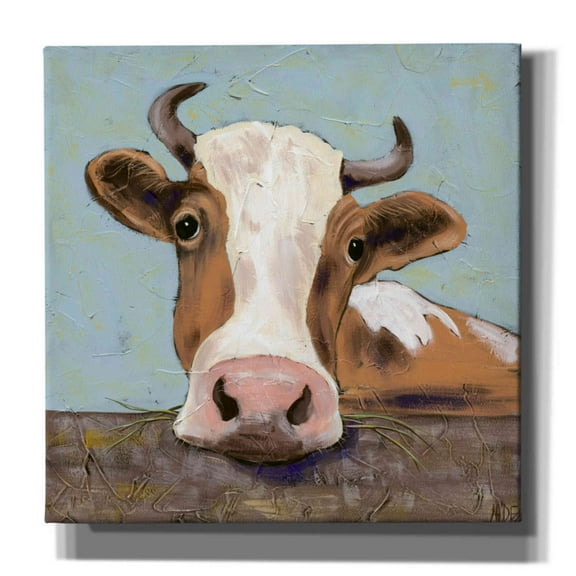 Epic Graffiti 'Bessy' by Jade Reynolds, Canvas Wall Art, 26"x26"