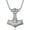 Style 3, variant on 925 Sterling Silver Pendant Thor's Hammer Necklace, Vintage Nordic Viking Thor's Hammer Pendant, Men's Amulet Jewelry Gift