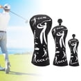 thumbnail image 3 of Cubierta de , cubierta , equipo , cuero Negro UE shamjiam Funda para palos de golf, 3 of 8