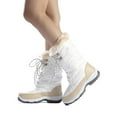 thumbnail image 6 of Women's Non-Slip Warm Lined Mid Calf Winter Snow Boots, 6 of 7