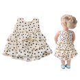 thumbnail image 3 of Vestido de verano con traje que se adapta a de accesorios Blanco SM SunniMix Vestido de verano de muñeca de 18 pulgadas, 3 of 5