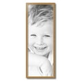 thumbnail image 2 of ArtToFrames 11x30" Gold with Star Picture Frame, Gold Wood Poster Frame, with Regular Acrylic and Foam Backing 3/16 inch (FBPL-4755), 2 of 7