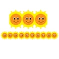 thumbnail image 2 of Hygloss Happy Suns Die Cut Border, 72 Pieces, 2 of 2