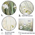 thumbnail image 3 of Designart "Charming Farmhouse Snowdrop Blossoms I" Snowdrops Floater Framed Canvas Art Print, 3 of 5