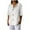 White, variant on Admvng Short Sleeve Shirts For Women Collar Cotton And Linen Button Shirt Casual Short Sleeve with Pocket S-2XL