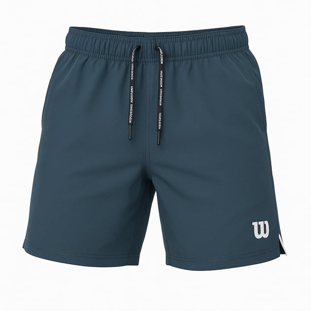 Short Deportivo Wilson para Hombre Color Azul Marino Talla EG