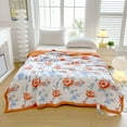 thumbnail image 1 of xpbceshi Sale Summer Washed Cotton Conditioned Quilt Summer Cool Quilt Machine Washable Single Thin Quilt Quilt Core Student Bedroom Dormitory Summer Quilt, 1 of 6