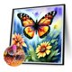 thumbnail image 2 of Pintura de diamante 5D bricolaje taladro redondo completo mariposa decoración del hogar (A2935) Hugtrwg Para estrenar, 2 of 9