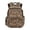 Brown Camo Dark Bow Print, variant on Camo Bass Fish Kids Backpack for Boys, Outdoor Fishing Print School Bag Lightweight/Breathable/Durable/Waterproof Multi-Pocket Book Bag for Elementary Students
