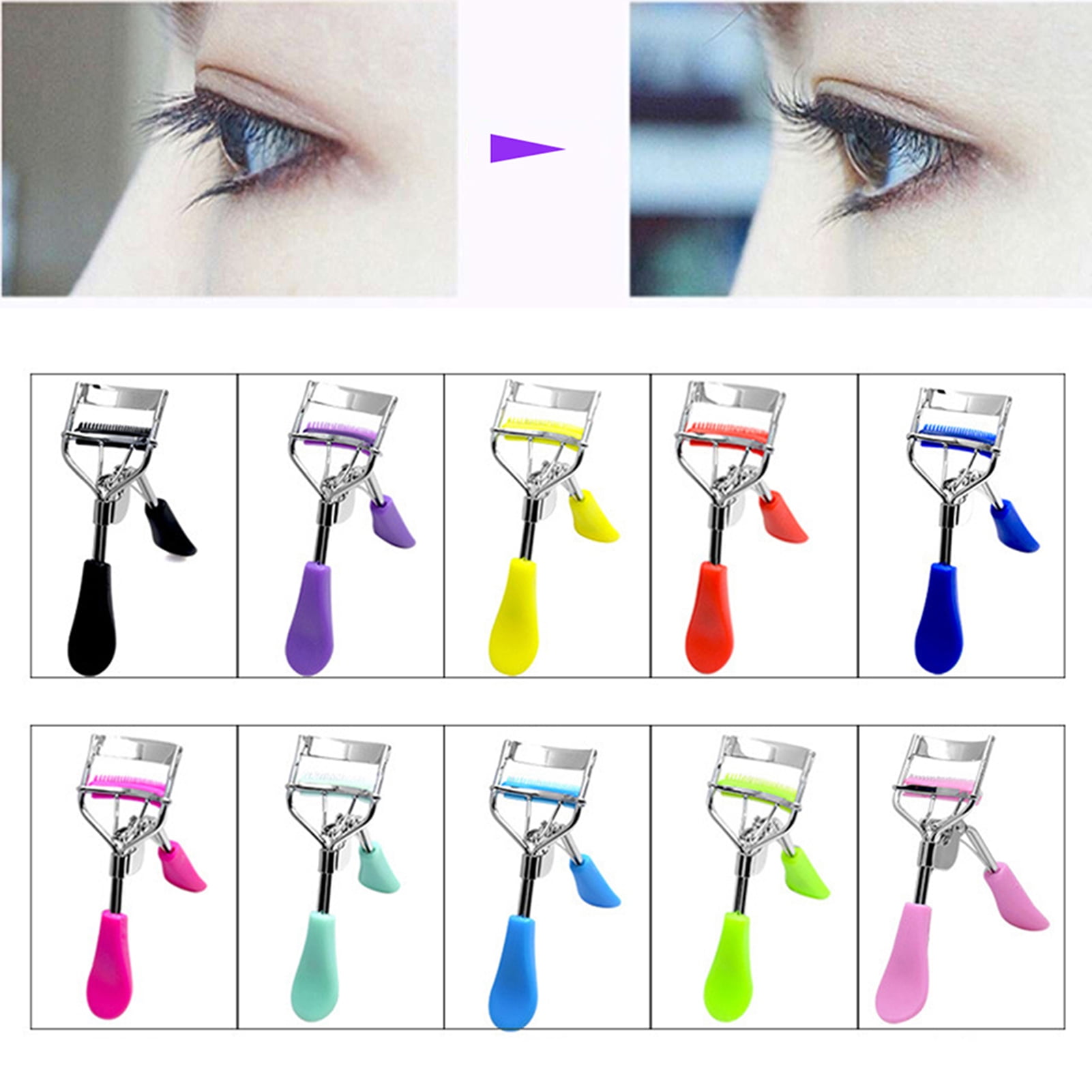 Decor Store Mini Eyelash Curler Comb Design Easy to use Stainless Steel