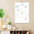 thumbnail image 5 of 2026 Wall Calendar (Jan 2026 - Jun 2027) - Thick Premium Paper Yearly Calendar with Multiple Holiday Markings, Tear-Resistant, Ideal for Home, Office Planning & Daily, 11*34in, Multicolor, 5 of 6