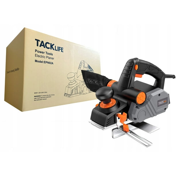 Tacklife Power Hand Planer 7.5Ah 900W 14500RPM Ideal Wood Planer For Home DIY EPN02A Walmart