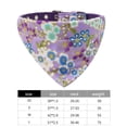 thumbnail image 4 of Methold Ajustable mascota perro cachorro gato cuello bufanda Bandana Collar pañuelo Accesorios Suministros para perros violeta XS, 4 of 4