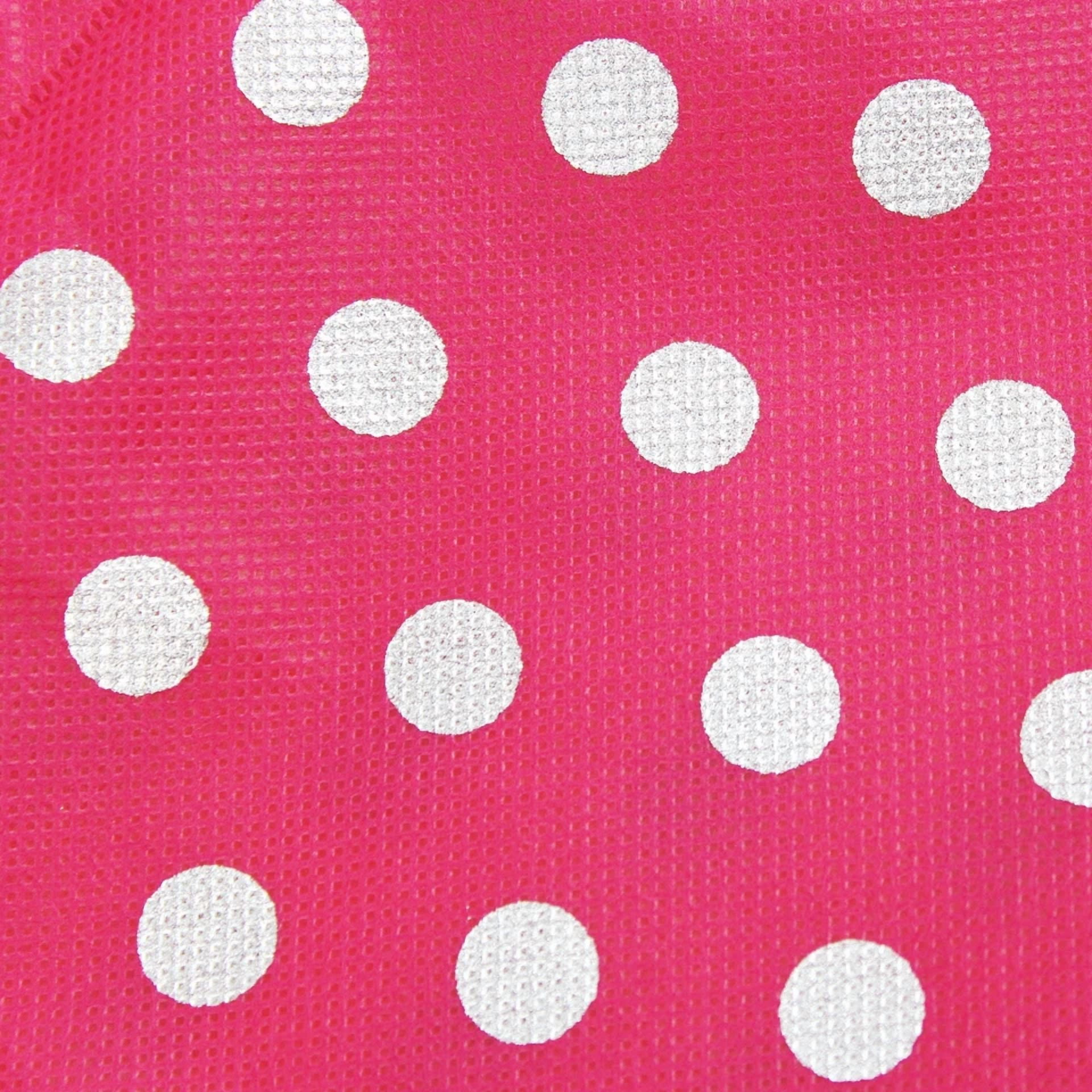 BUTTERFLY- Pink Polka Dot Gift Bag Set: 4 Assorted Sizes