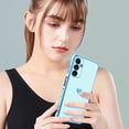 thumbnail image 5 of Compatible with Samsung A15 5G Case for Women Girl, Plating Edge Cute Love Heart Soft TPU Bumper with 4 Corners Shockproof Protection Phone Case Cover for Galaxy A15 5G(Blue), 5 of 12