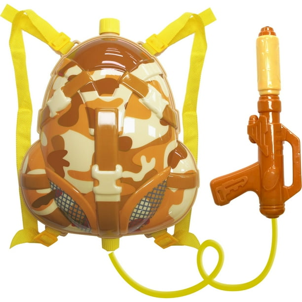 Milistar MiliStar Little Soldier Backpack Water Gun Desert