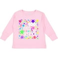 thumbnail image 3 of Inktastic 100 Days of School Pastel Stars Boys or Girls Long Sleeve Toddler T-Shirt, 3 of 5