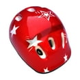 thumbnail image 1 of Ciclismo de ciclismo para niños patines de rodillo patrón protector de tapa protectora casco de bicicleta para patinador rodillo rodillo al aire libre Rojo, 1 of 8