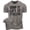 T-Shirt Warm Grey, variant on Gymish Grip It Workout T-Shirt for Men – Funny Gym Shirt, Men’s Gym T-Shirt, Military Green, Small