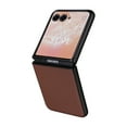 thumbnail image 6 of Slim Carbon Fiber Case for Motorola Razr 60 Ultra, Aramid Fiber Thin for Motorola Razr 60 Ultra Cover Supports Wireless Charging for Men and Women, Brown, 6 of 8