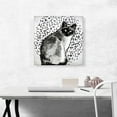 thumbnail image 2 of ARTCANVAS Siamese Cat Breed Canvas Art Print - Size: 18" x 18" (0.75" Deep), 2 of 9