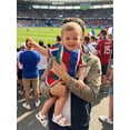 thumbnail image 5 of BemeyourBBs Newborn Baby Boy Girl My First Soccer Season Outfit Cute Infant Baby Football Outfit Summer Romper Clothes Short Sleeve Soccer Theme Contrast Color Jumpsuit Shorts, 5 of 8