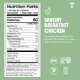 thumbnail image 4 of Chomps Antibiotic Free Savory Breakfast Chicken Sticks (24 Count), 4 of 7