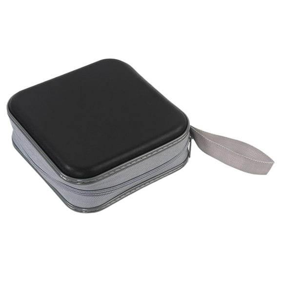 CDs Case DVD Holder Storage 48 Capacity DVD Case Organizers Wallets Storage CDs Plastic Protective Carrying Binders