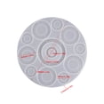 thumbnail image 1 of DPTALR DIY Resin Epoxy Wind Chime Mold Silicone Mirror Mold Handicrafts, 1 of 2